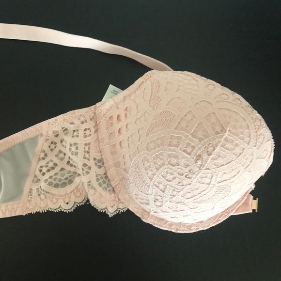 Auden Radiant Front Clasp Lace Back Racerback Bra - Picture 4 of 6